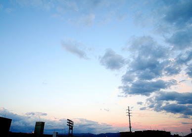 夕焼け空